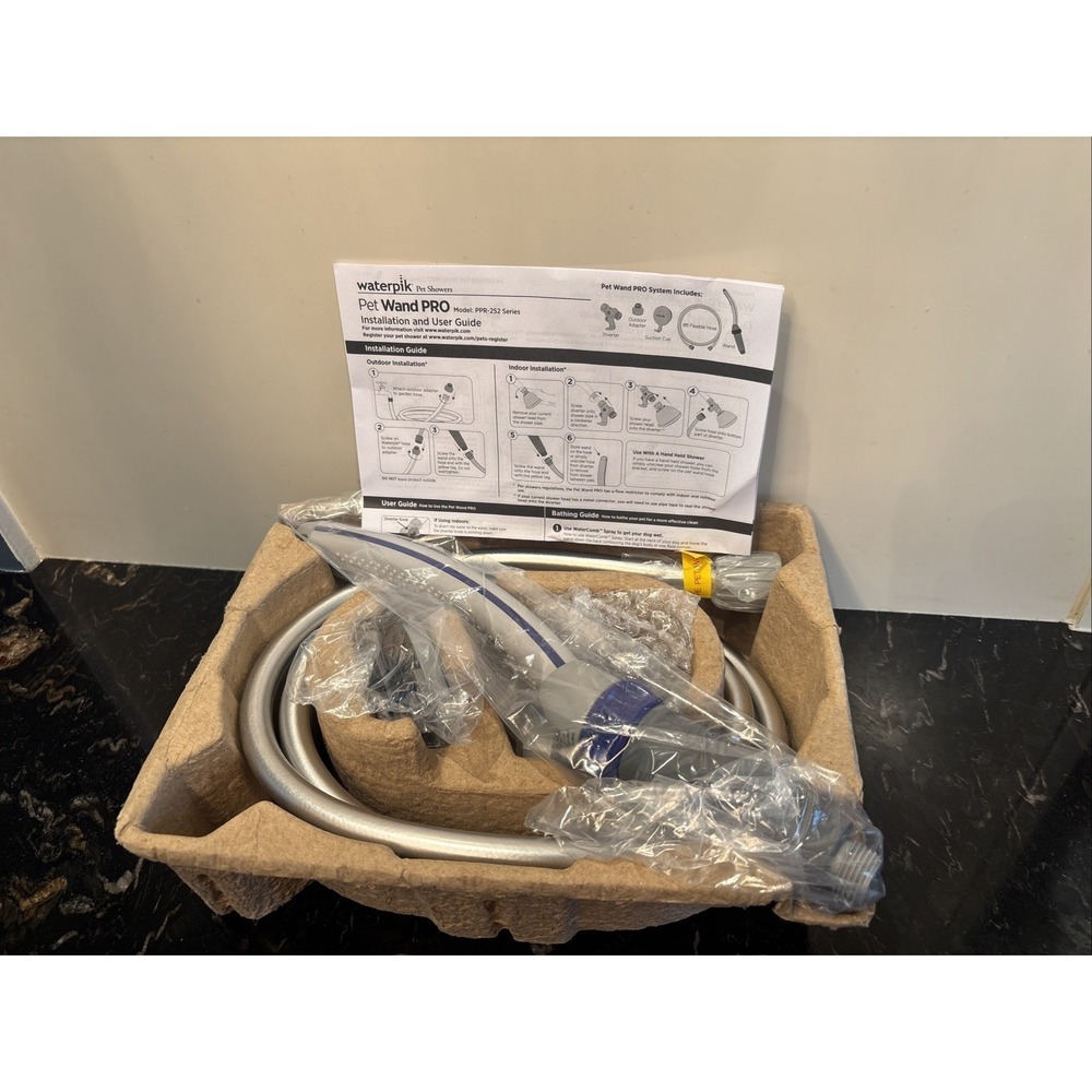 Waterpik PPR252E Pet Wand Pro Dog Shower Attachment - Picture 3 of 3